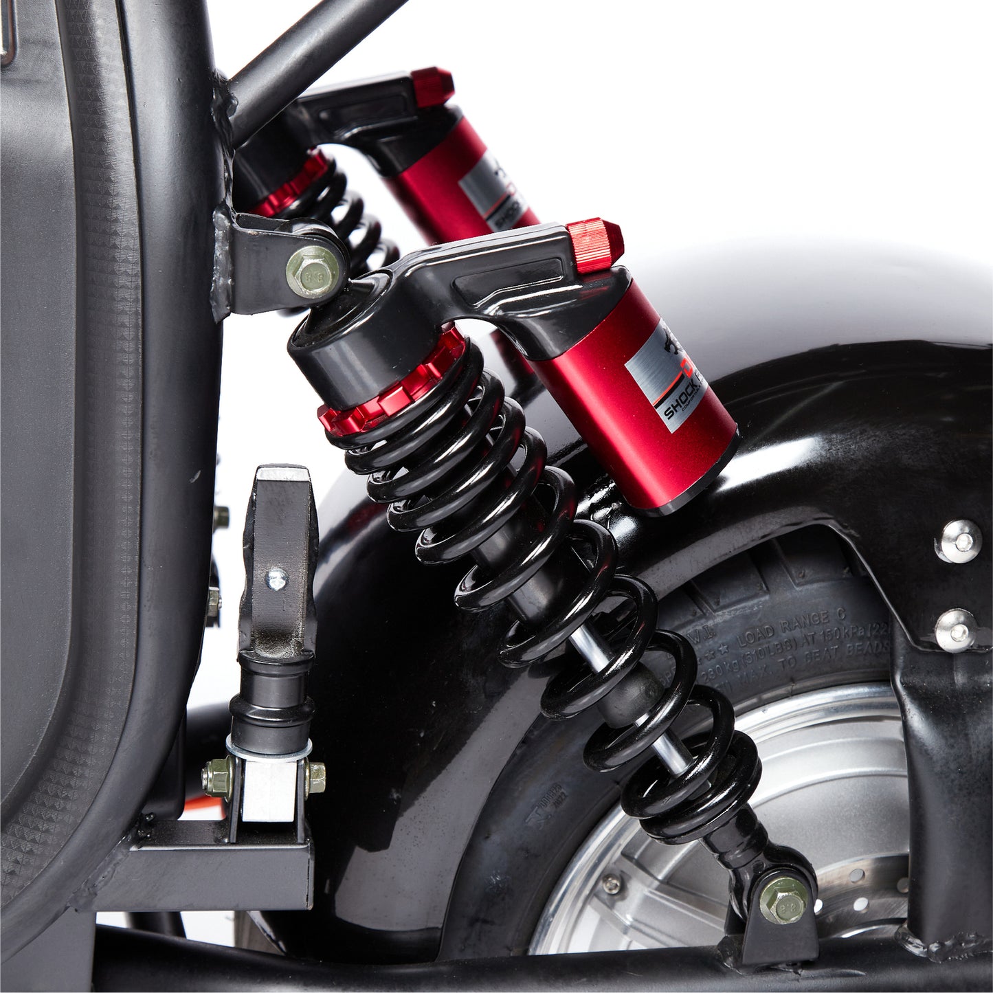 MOTO ELÉCTRICA ROAD KING 2 COLOR NEGRO