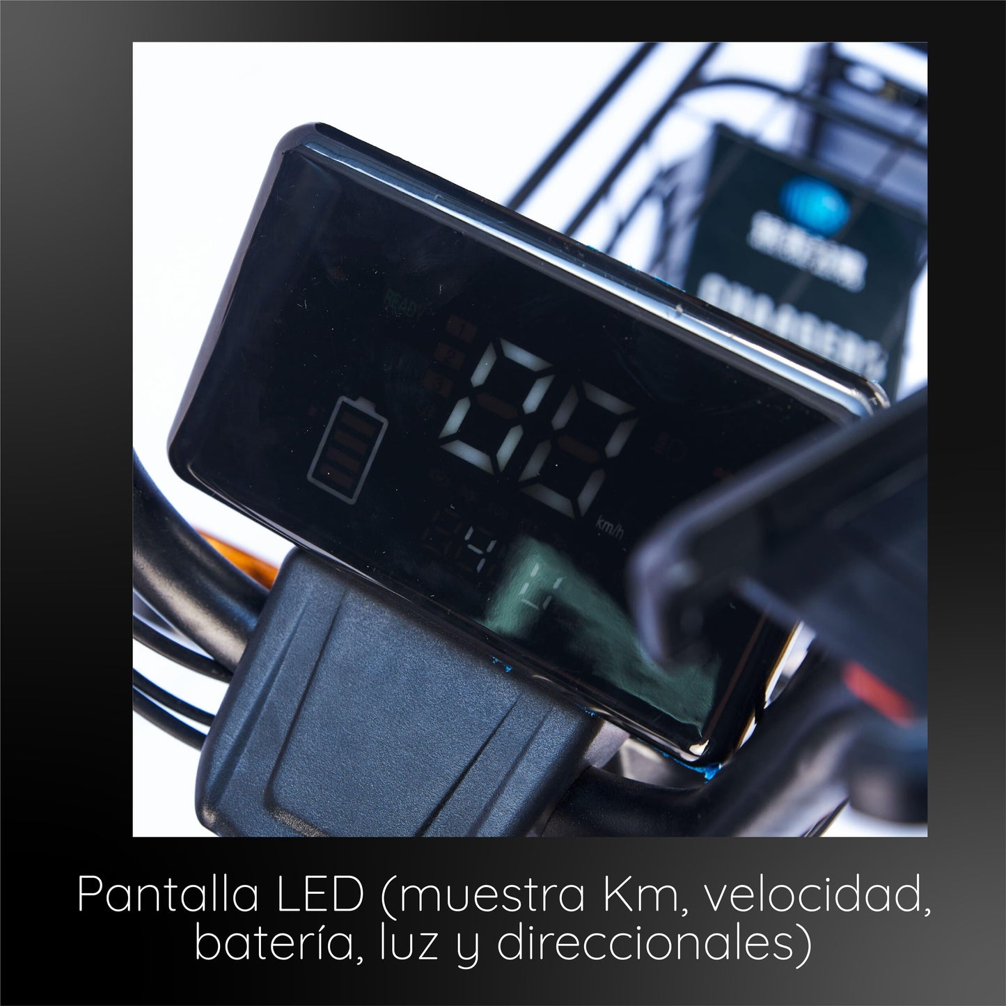 BICIMOTO ELECTRICA MED URBAN 2 LITHIUM ROJO