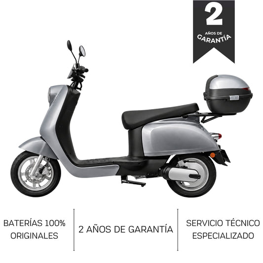 BICIMOTO ELÉCTRICA MOVEEN URBAN 4 VINTAGE LITHIUM EXTRAIBLE + CAJUELA GRATIS