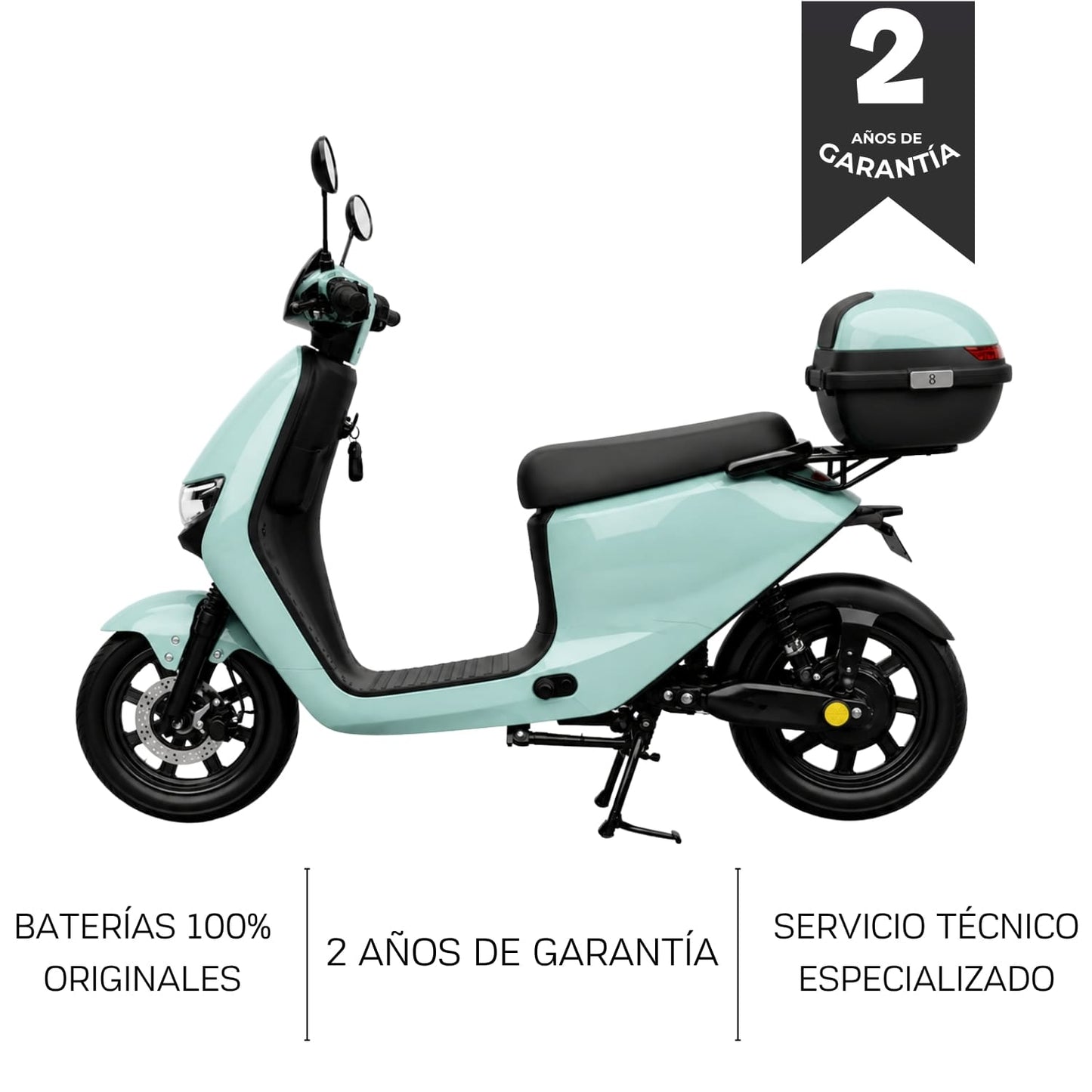 BICIMOTO ELÉCTRICA MOVEEN URBAN VENUS LITHIUM EXTRAIBLE + CAJUELA GRATIS