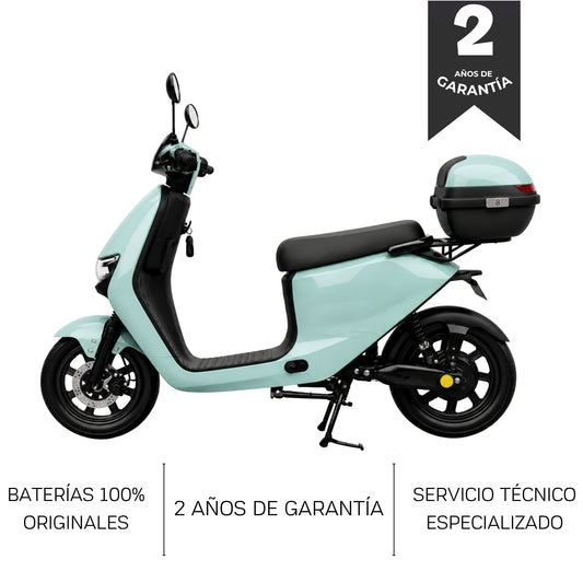 BICIMOTO ELÉCTRICA MOVEEN URBAN VENUS LITHIUM EXTRAIBLE + CAJUELA GRATIS
