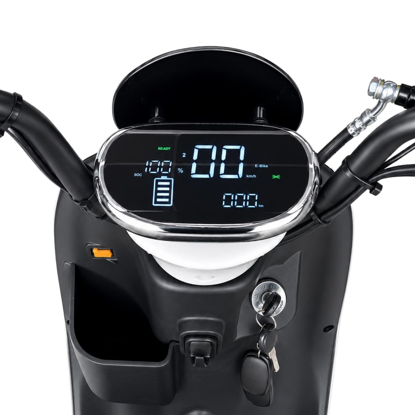 BICIMOTO ELÉCTRICA MOVEEN URBAN 4 VINTAGE LITHIUM EXTRAIBLE + CAJUELA GRATIS