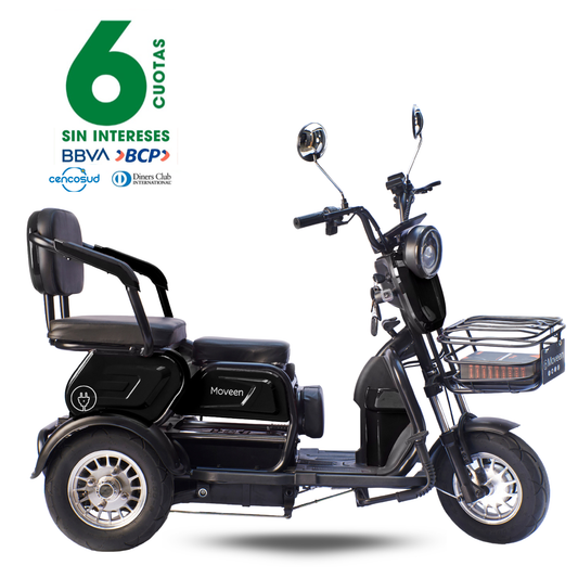TRIMOTO URBAN 1 MOVEEN NEGRO