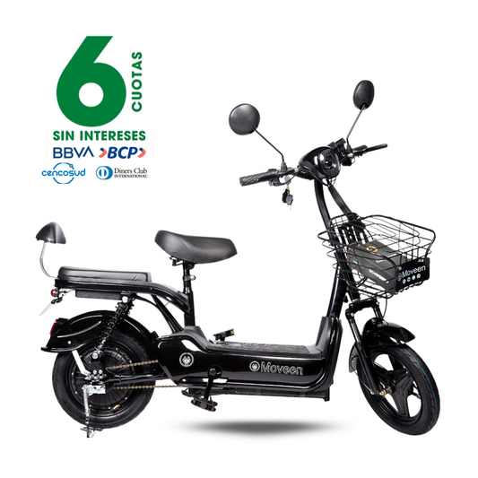 BICIMOTO ELECTRICA MED URBAN SPARK NEGRO