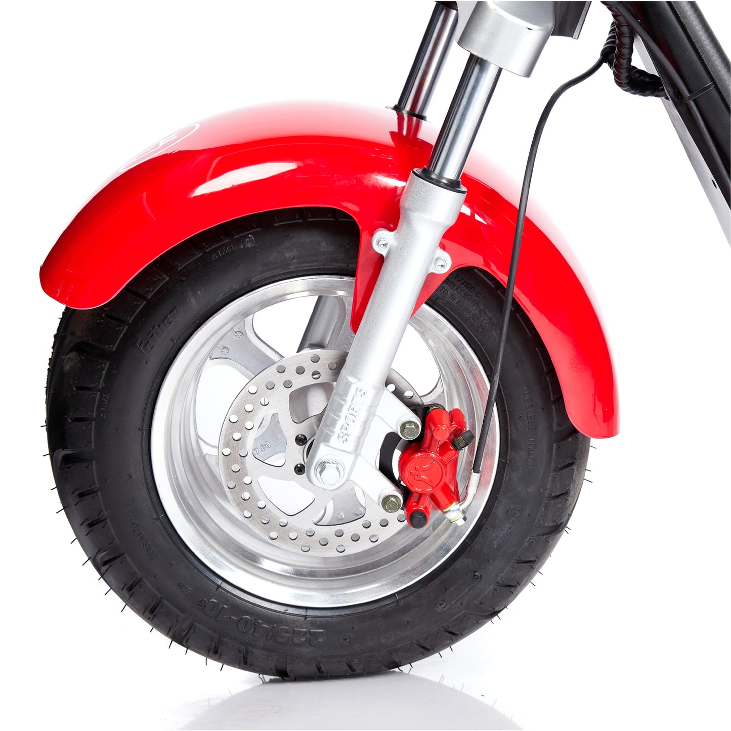 MOTO ELÉCTRICA ROAD KING 2 COLOR ROJO