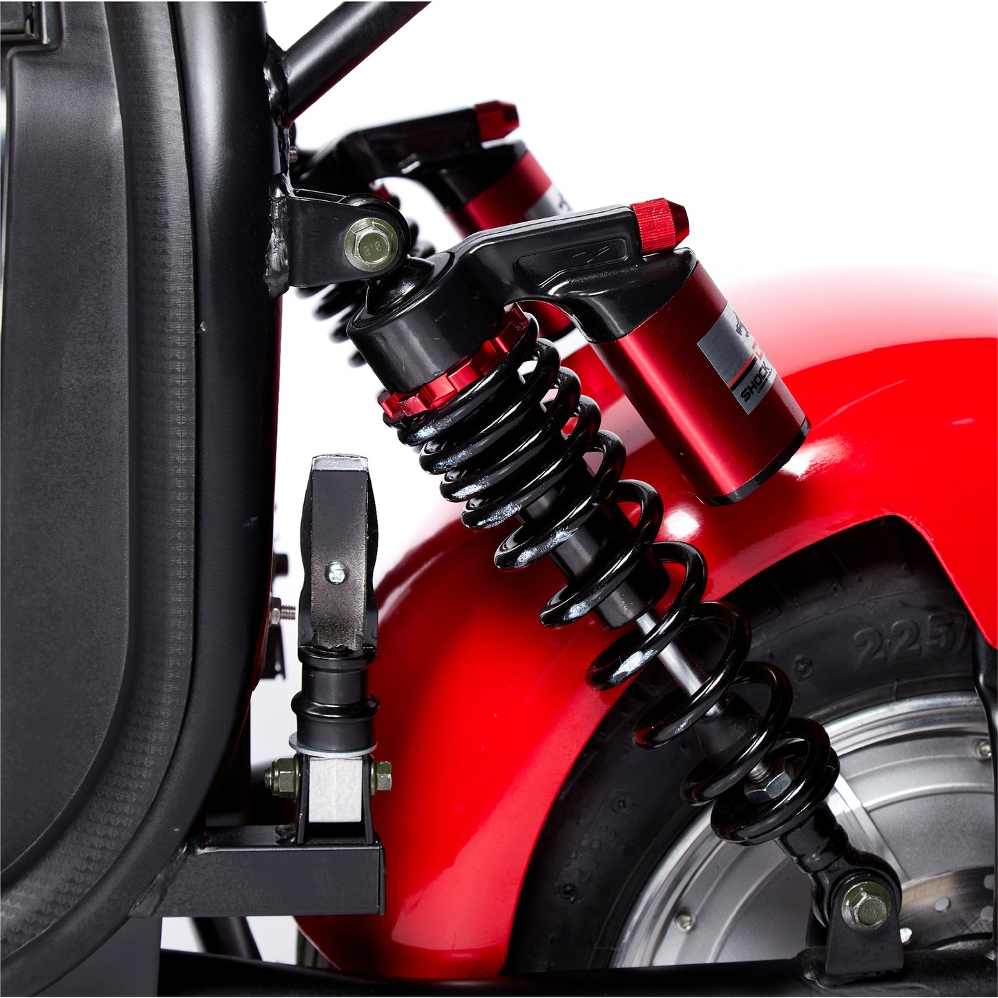 MOTO ELÉCTRICA ROAD KING 2 COLOR ROJO