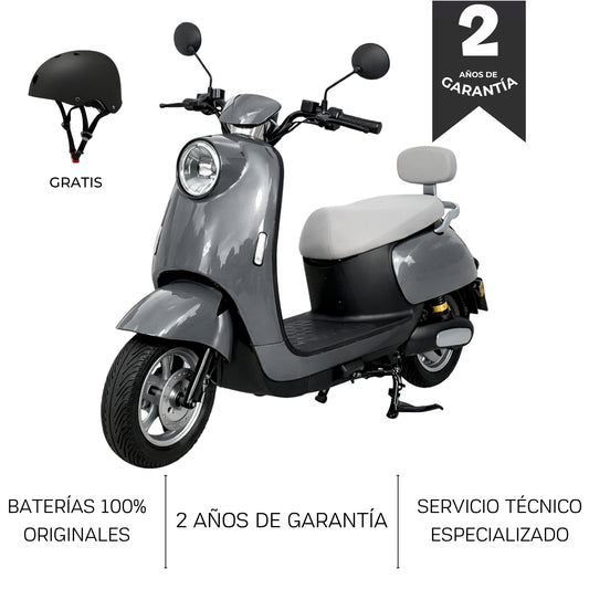 URBAN VINTAGE PRO 1000W COLOR PLOMO + CASCO GRATIS