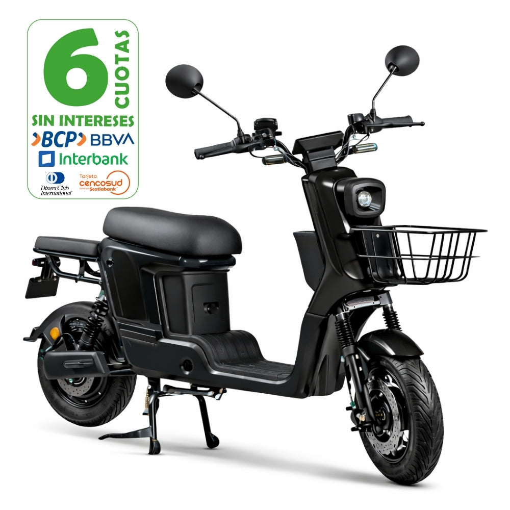 MOTO ELECTRICA URBAN RANGER COLOR NEGRO