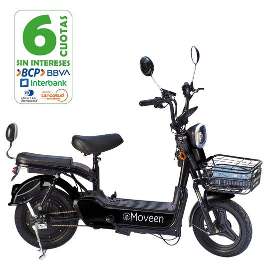 BICIMOTO ELECTRICA MED URBAN 2 NEGRO