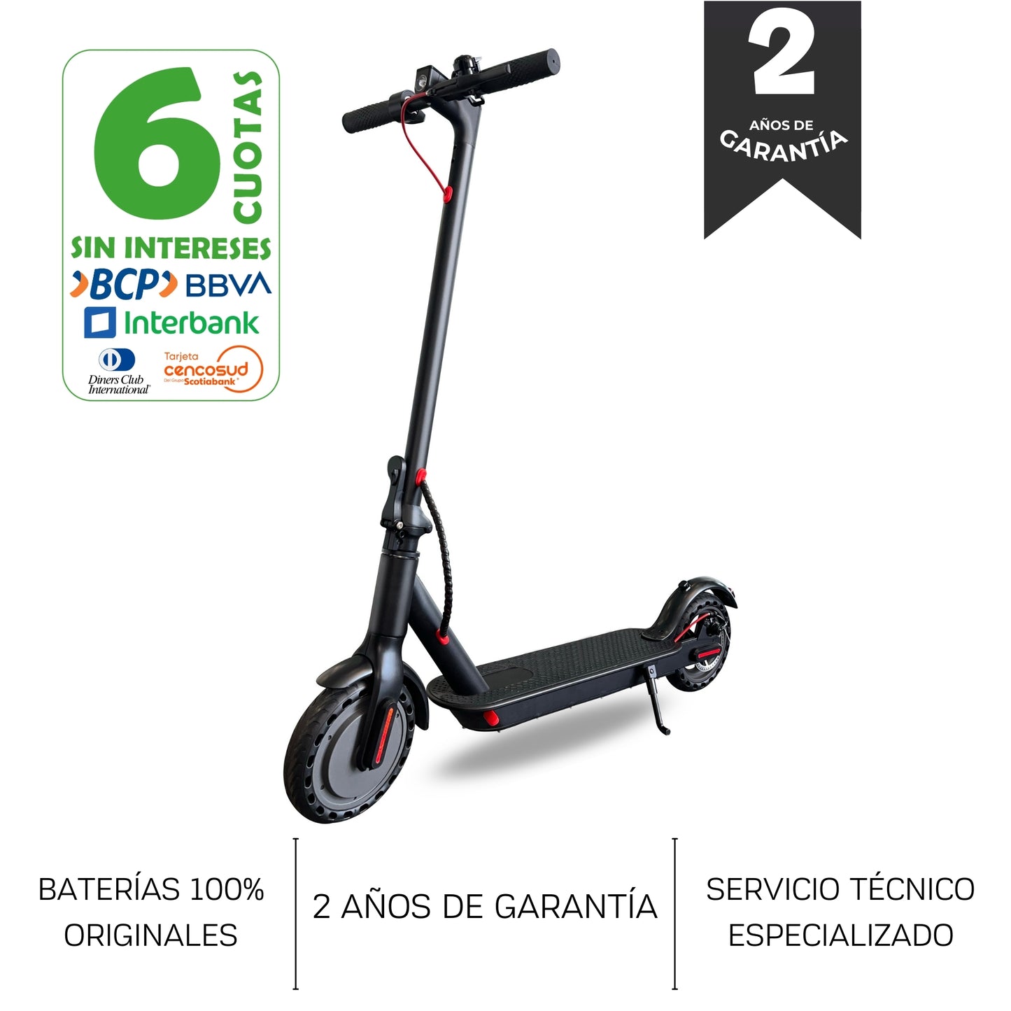 SCOOTER ELECTRICO MOVEEN COLOR NEGRO