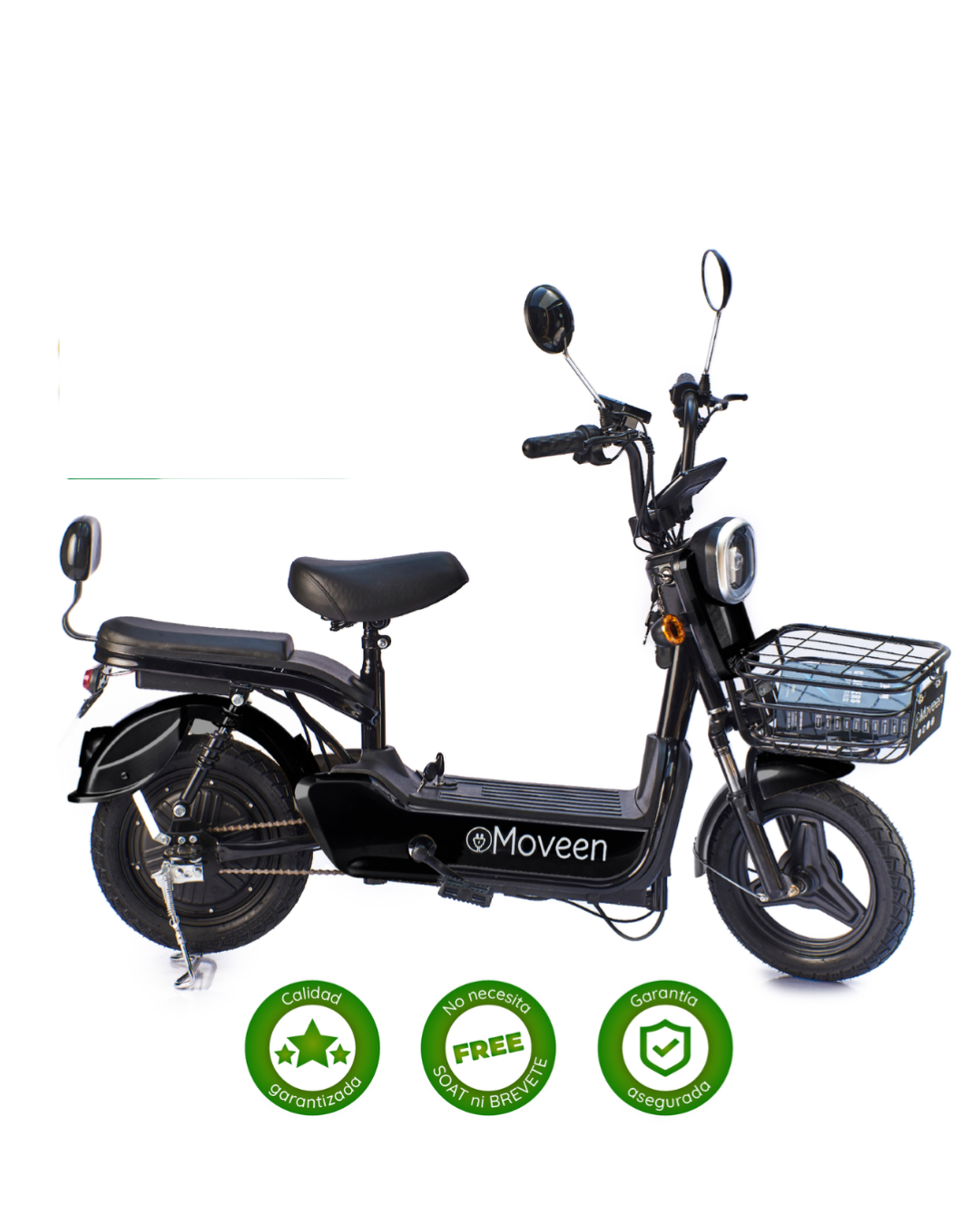 BICIMOTO ELECTRICA MED URBAN 2 NEGRO