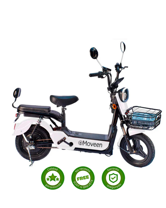 BICIMOTO ELECTRICA MED URBAN 2 BLANCO