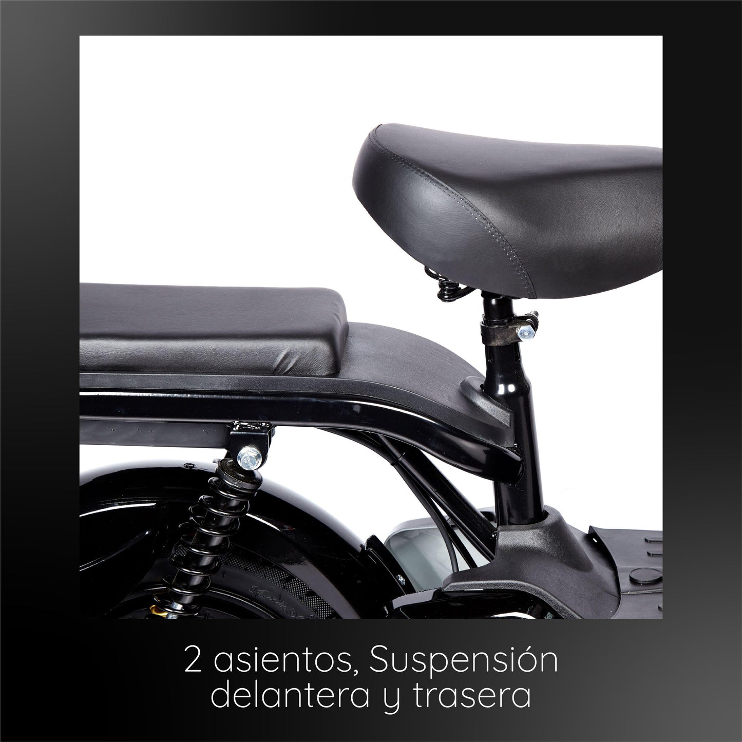BICIMOTO ELECTRICA MED URBAN SPARK NEGRO