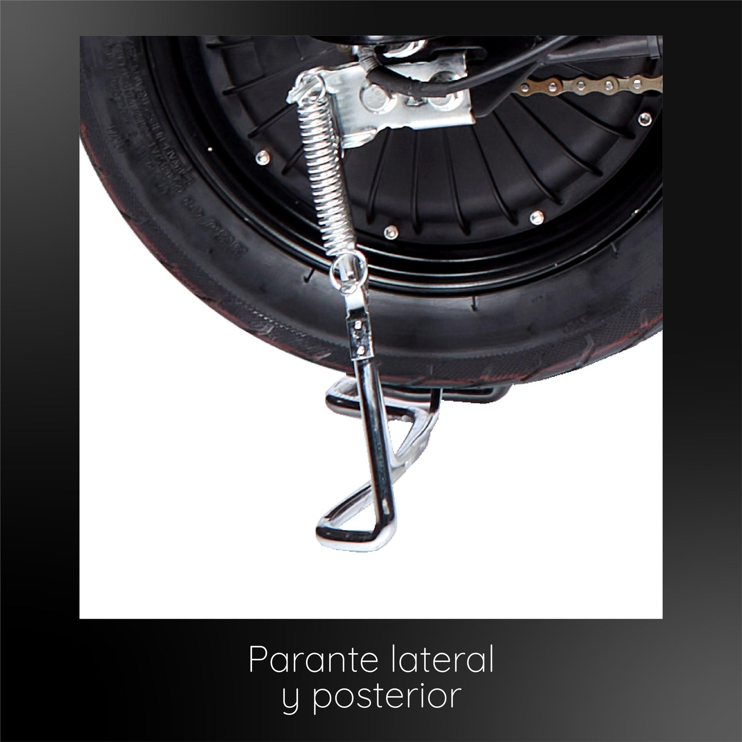 BICIMOTO ELECTRICA MED URBAN SPARK NEGRO